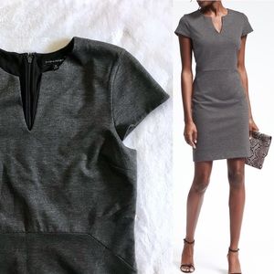 🎉HP🎉Banana Republic Chic Ponte Sheath Dress sz16